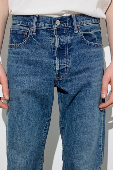 【SS先行アイテム】AZUL DENIM ベーシックストレート 詳細画像