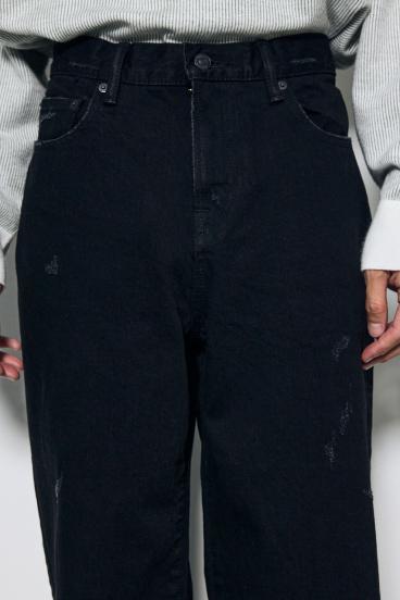AZUL DENIM ダメージワイドデニム 詳細画像