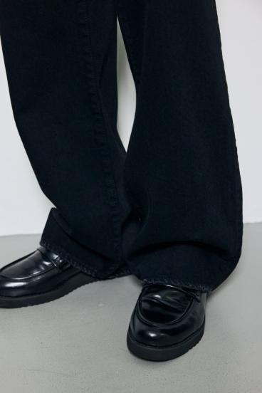 AZUL DENIM ダメージワイドデニム 詳細画像