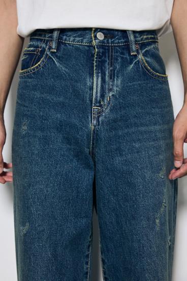 AZUL DENIM ダメージワイドデニム 詳細画像