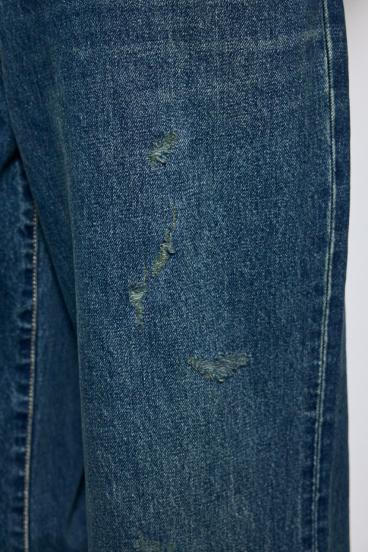 AZUL DENIM ダメージワイドデニム 詳細画像