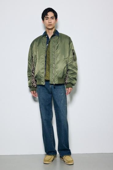 AZUL DENIM ダメージワイドデニム 詳細画像