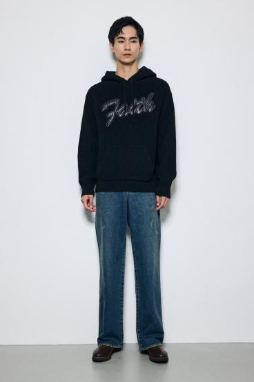 AZUL DENIM ダメージワイドデニム 詳細画像