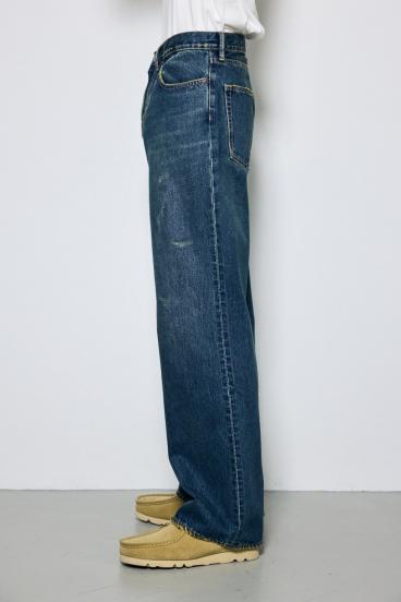 AZUL DENIM ダメージワイドデニム 詳細画像