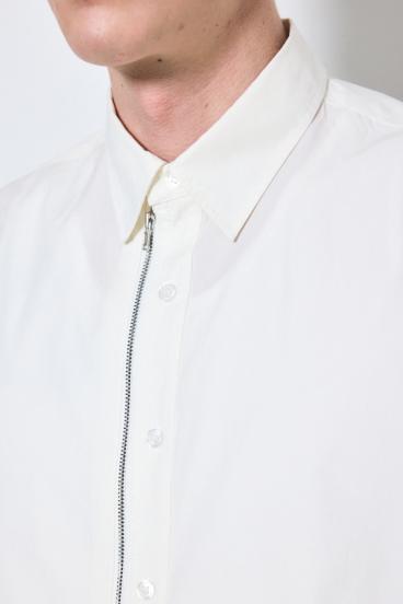 ジップアップ長袖シャツ 詳細画像