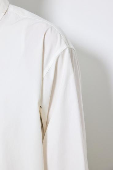 ジップアップ長袖シャツ 詳細画像