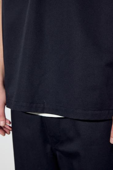 ハーフジップワークシャツ 詳細画像