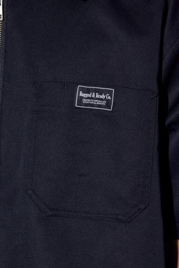 ハーフジップワークシャツ 詳細画像