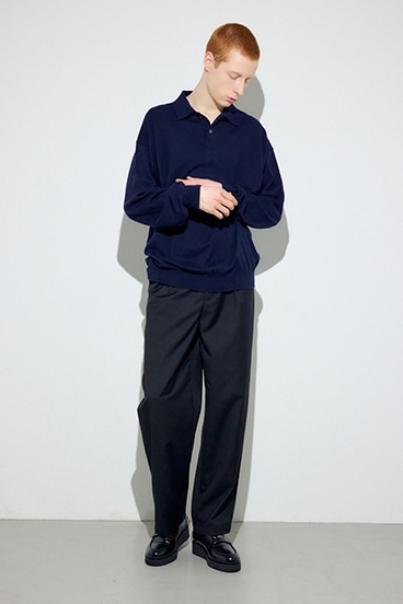 【SS先行アイテム】ワンタックワイドスラックス 詳細画像