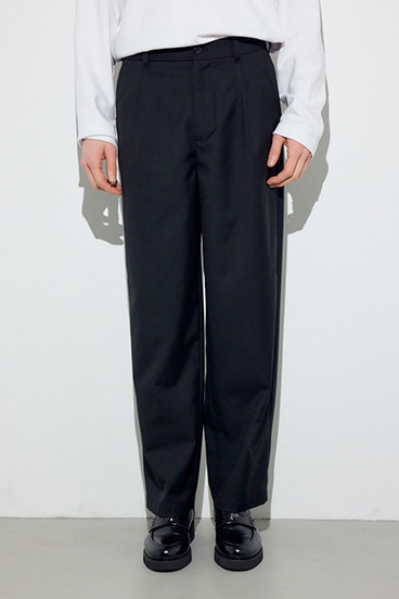 【SS先行アイテム】ワンタックワイドスラックス 詳細画像
