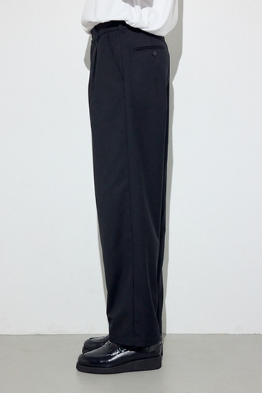 【SS先行アイテム】ワンタックワイドスラックス 詳細画像