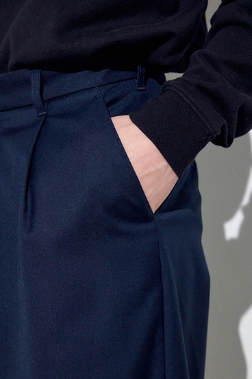 【SS先行アイテム】ワンタックワイドスラックス 詳細画像