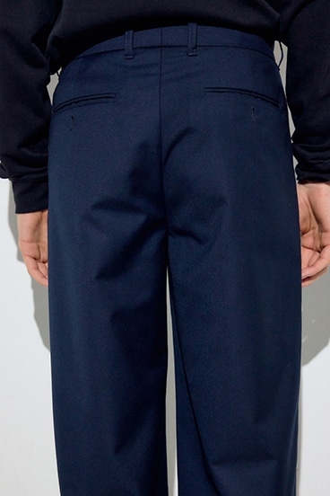 【SS先行アイテム】ワンタックワイドスラックス 詳細画像