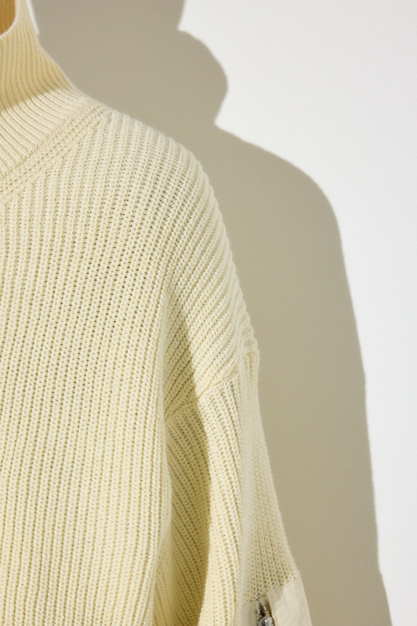 SS先行アイテム】スタンドカラーWジップニット｜MEN｜251JSN70-0241