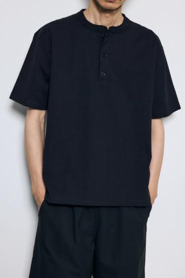 ヘンリーネックハングTEE