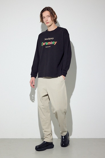【SS先行アイテム】CEREMONY長袖Tシャツ 詳細画像