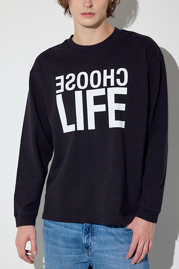 【SS先行アイテム】CHOOSE LIFE長袖Tシャツ