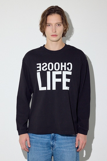 【SS先行アイテム】CHOOSE LIFE長袖Tシャツ 詳細画像