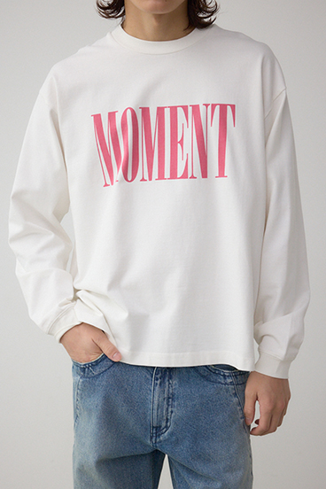 MOMENTグラフィックロンTEE