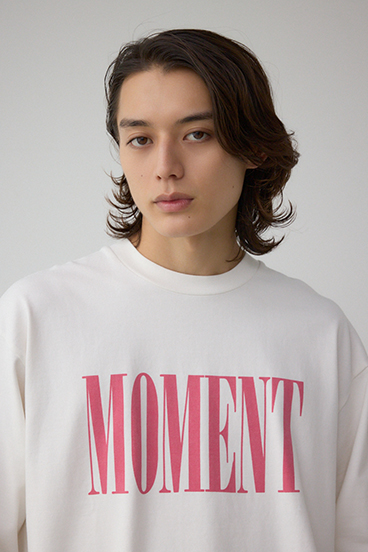 MOMENTグラフィックロンTEE