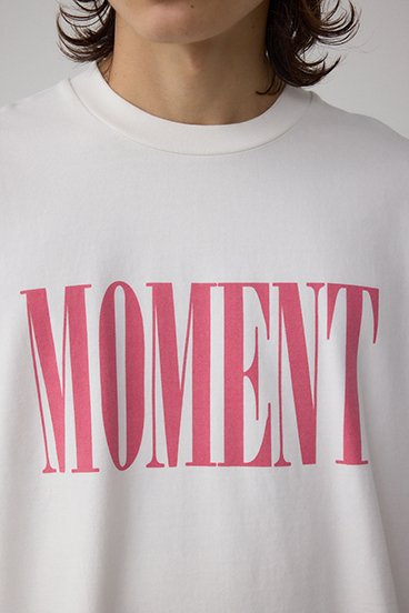 MOMENTグラフィックロンTEE 詳細画像