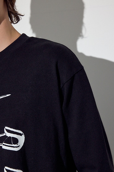 【SS先行アイテム】SAFETY PIN長袖Tシャツ 詳細画像