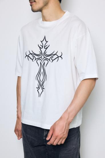 【GOLDEN PRICE 5/10（日）23:59まで】クロスモチーフTシャツ