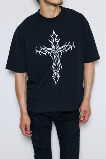 【GOLDEN PRICE 5/10（日）23:59まで】クロスモチーフTシャツ