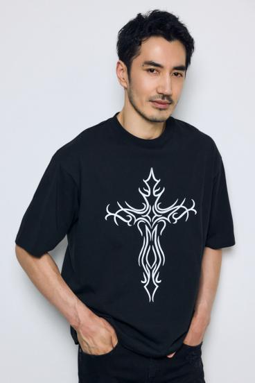 【GOLDEN PRICE 5/10（日）23:59まで】クロスモチーフTシャツ