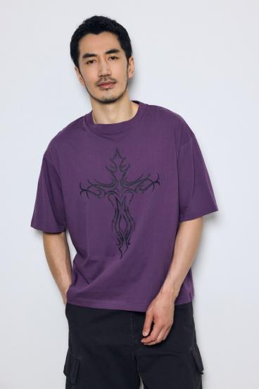 【GOLDEN PRICE 5/10（日）23:59まで】クロスモチーフTシャツ
