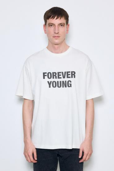 FOREVER YOUNG半袖Tシャツ 詳細画像
