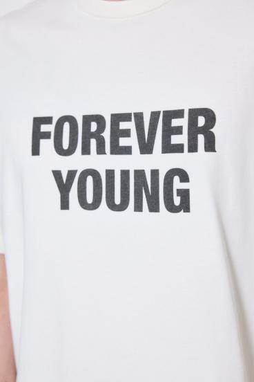 FOREVER YOUNG半袖Tシャツ 詳細画像