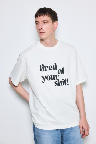 tired of your shit Tシャツ 詳細画像