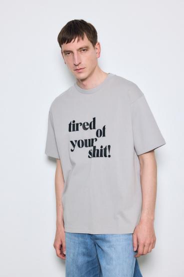 tired of your shit Tシャツ 詳細画像