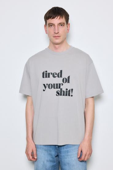 tired of your shit Tシャツ 詳細画像