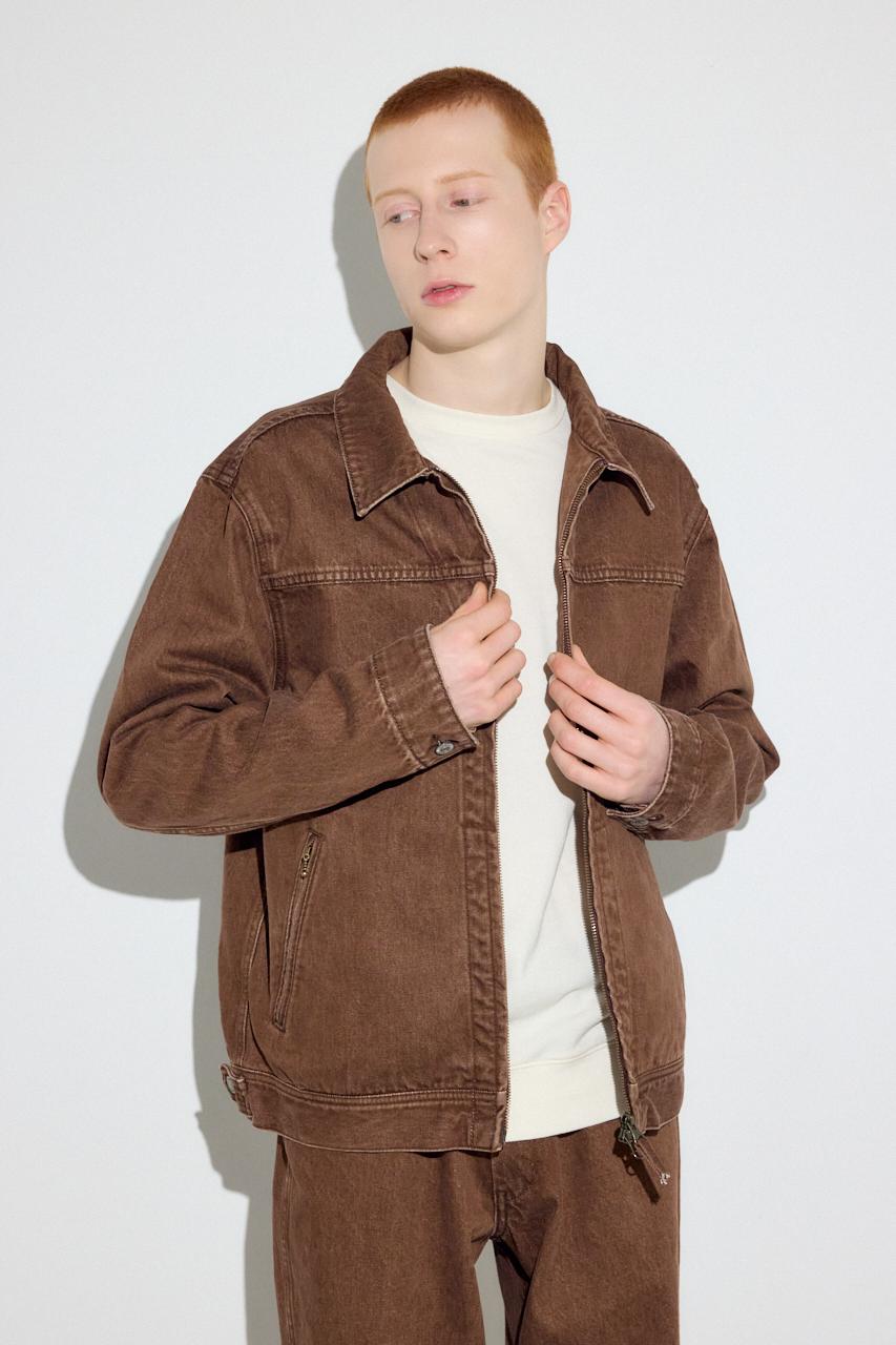 ファスナーデザインGジャン｜MEN｜251JSR10-0991｜AZUL BY MOUSSY