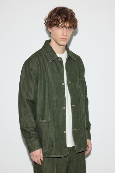 リラックスデニムカバーオール 詳細画像