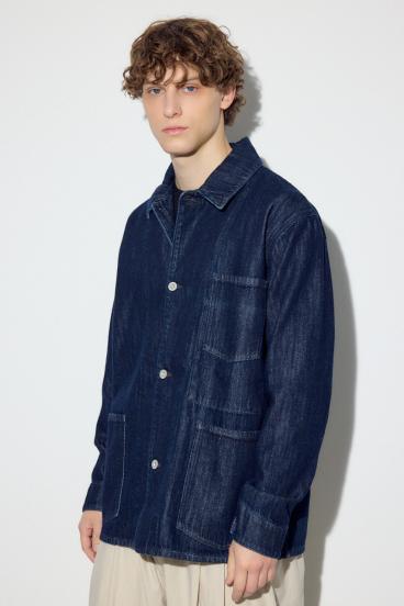 リラックスデニムカバーオール