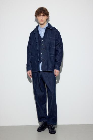 リラックスデニムカバーオール 詳細画像