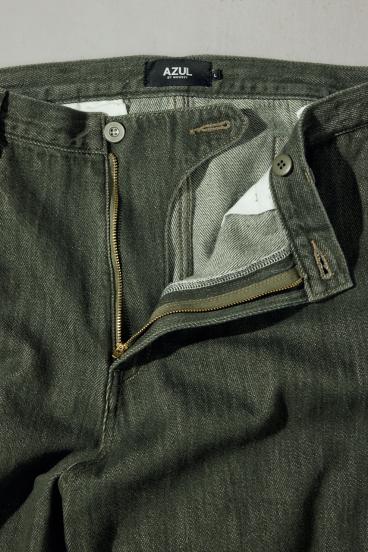 リラックスデニムスラックス 詳細画像