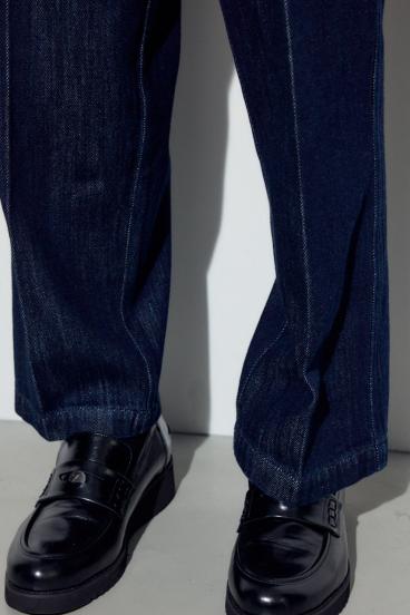 リラックスデニムスラックス 詳細画像