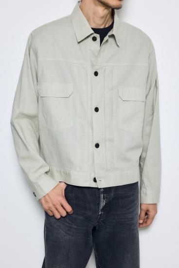 Gジャンタイプシャツブルゾン