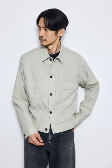 Gジャンタイプシャツブルゾン 詳細画像