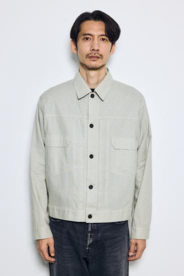 Gジャンタイプシャツブルゾン 詳細画像