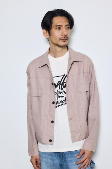 Gジャンタイプシャツブルゾン 詳細画像