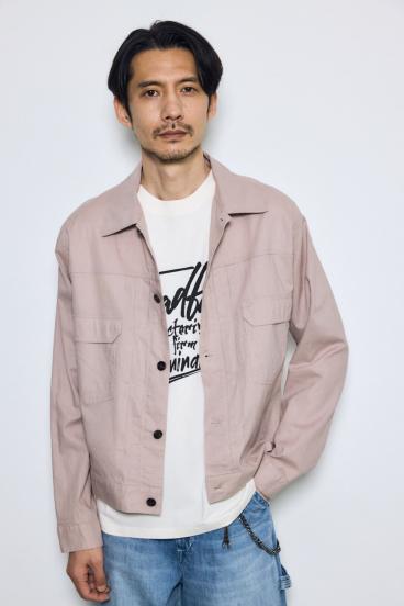 Gジャンタイプシャツブルゾン 詳細画像