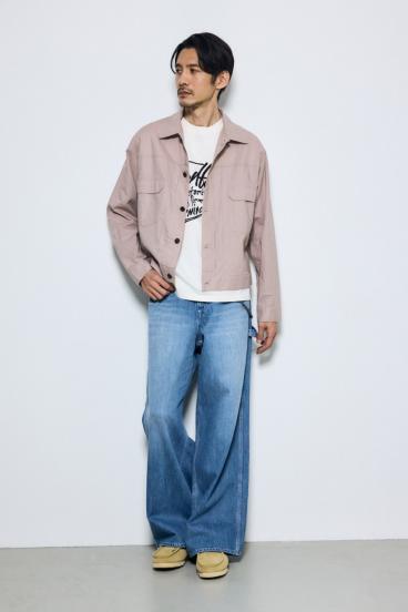 Gジャンタイプシャツブルゾン 詳細画像