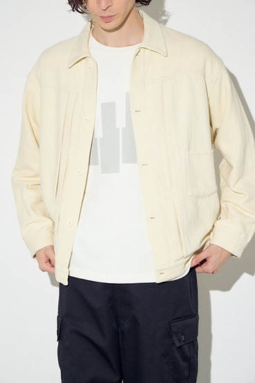 コットンリネン1stブルゾン