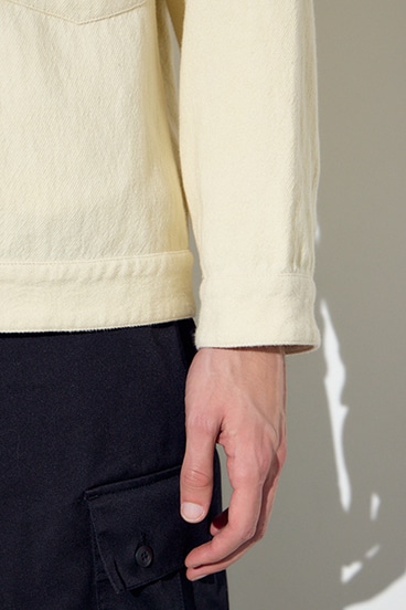 コットンリネン1stブルゾン 詳細画像