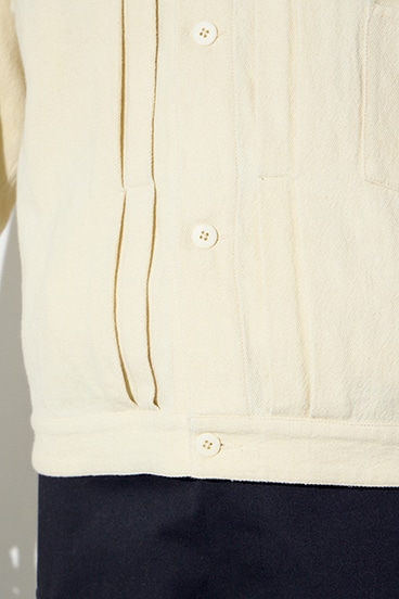 コットンリネン1stブルゾン 詳細画像